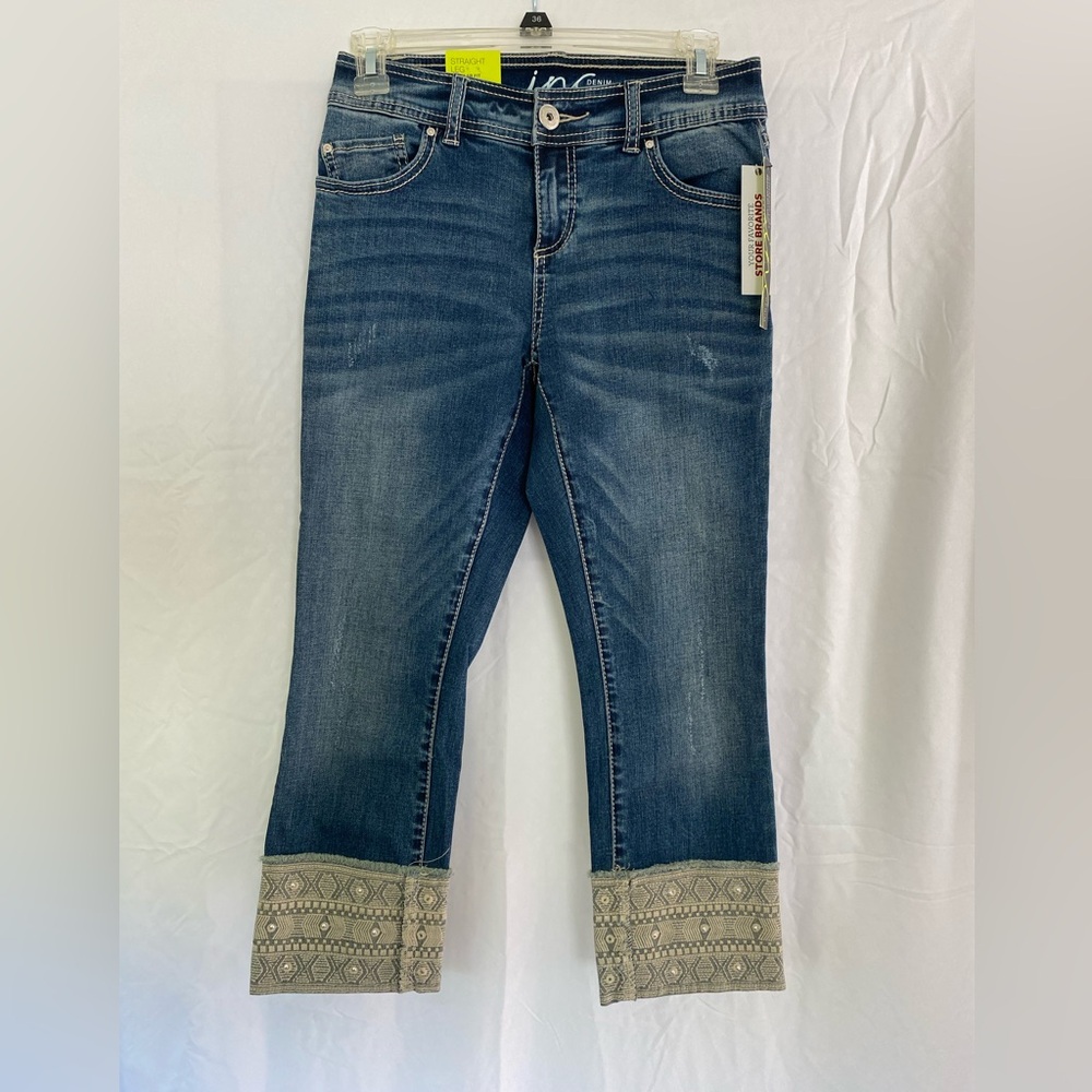 NWT Inc. Denim Straight Leg Cropped Jeans